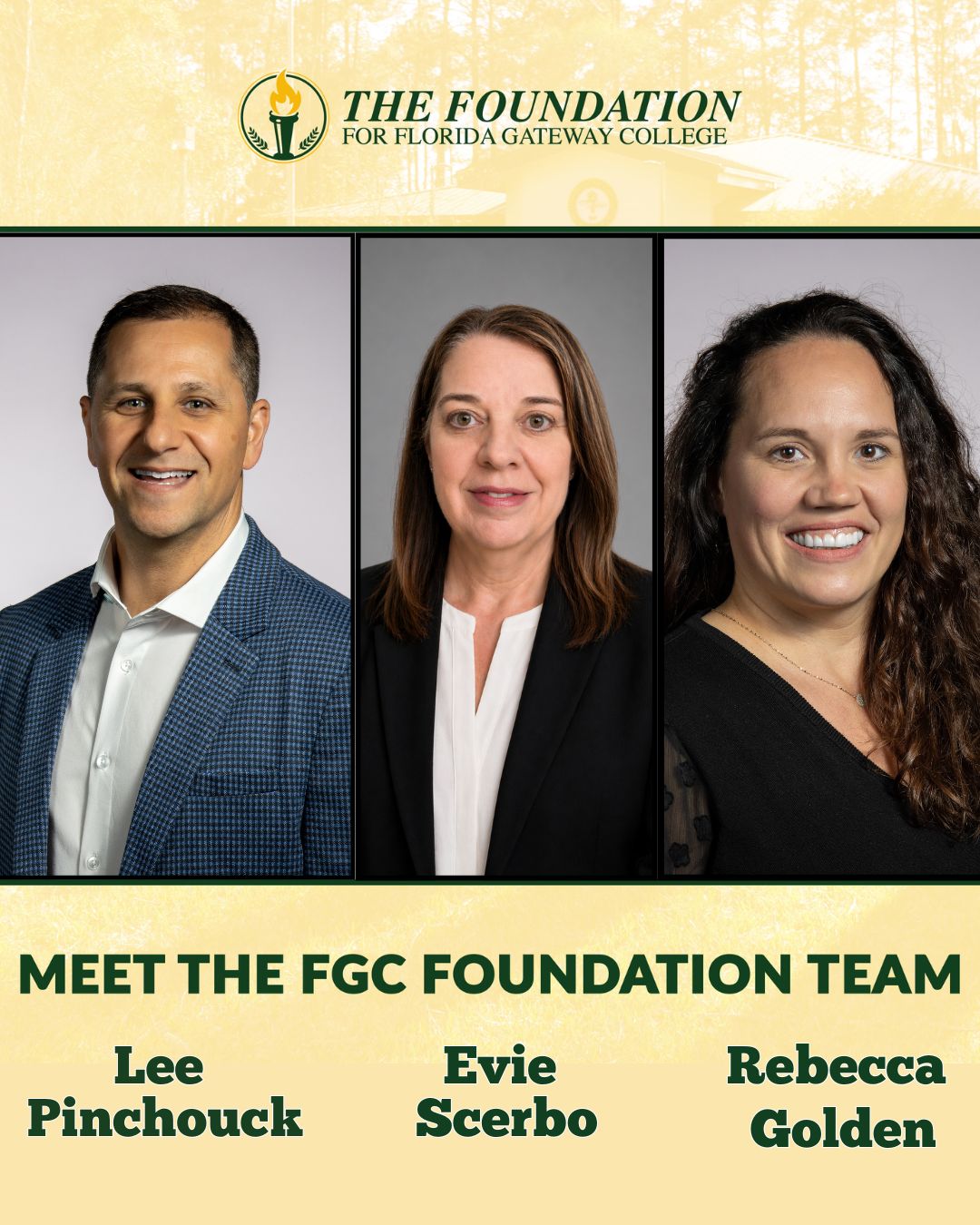 Meet the Foundation Staff - Lee, Evie, Rebecca